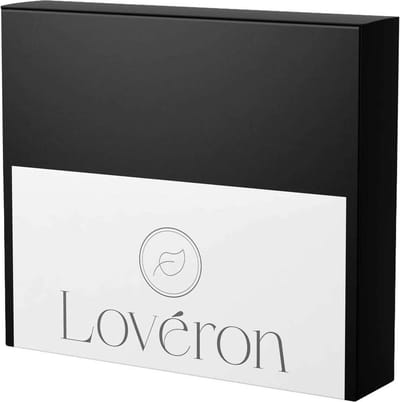 Lovéron kussensloop - Katoen - 2 stuks - 40x60 cm - Zwart