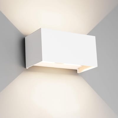 Wandlamp 24 W voor binnen en buiten, 4000 K, aanpasbare stralingshoek, waterdicht IP65, natuurlijke witte verlichting