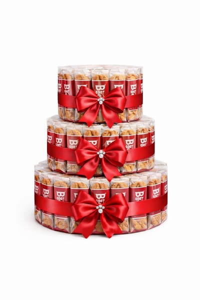 Speculaas snoeptaart - 3 lagen - Luxecadeaumanden