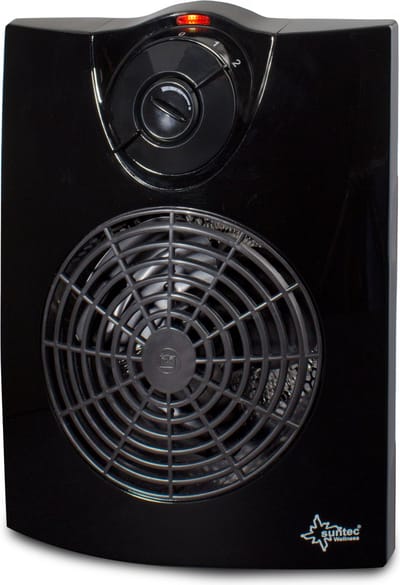 SUNTEC Verwarmingsventilator AirBooster Elite 2000 - 2000 Watt - 2 Warmtestanden - Elektrisch energiebesparend - Perfect voor woonkamer - Slaapkamer of bureau