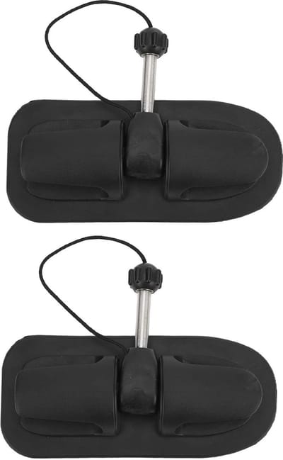 Dailygoods- Roeiseienhouder Universeel - Kajak Paddle Houder - Opblaasbare Boot - Kano/Vlot - Duurzaam PVC - Eenvoudig te Installeren - Peddelhouder