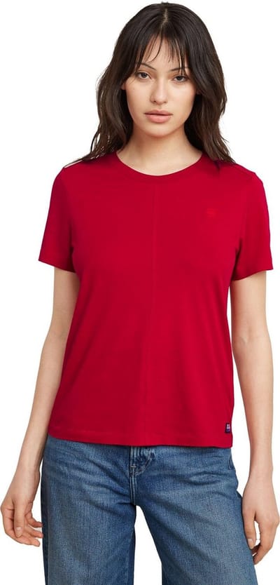 Dames T-Shirt met Stijlvolle Voorkant Naad