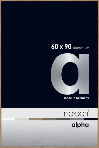Nielsen Alpha Aluminium Wissellijst Oak 60x90cm