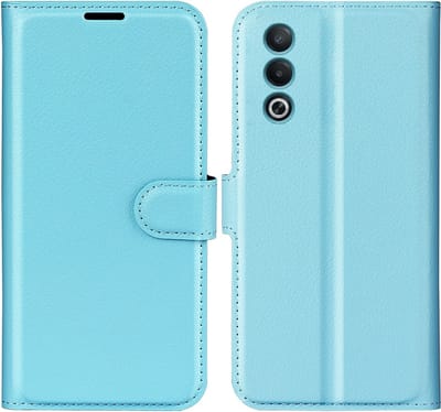 Coverup Hoesje - Geschikt voor OPPO A80 Hoesje - Coverup Book Case - Lichtblauw