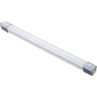 Megatron Feuchtraumleuchte LED-lamp met bewegingsmelder voor vochtige ruimte LED LED vast ingebouwd 16 W Neutraalwit Grijs