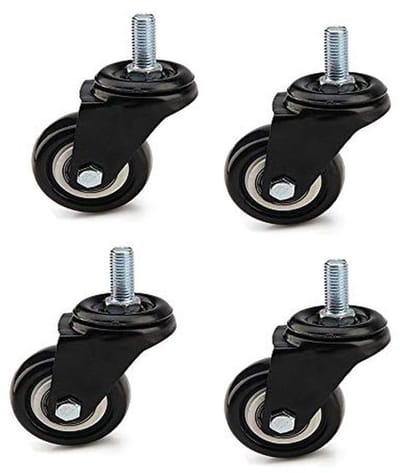 Zwenkwielen Set van 4 - 40 mm voor Meubels en Transport