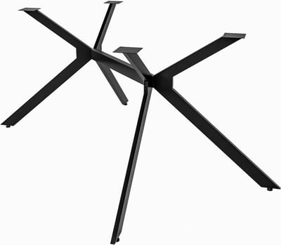 Tafelpoten - Tafelframe Onderstel - Doe-het-zelf project - Industriële Stijl - 72 cm Hoog - Zwart