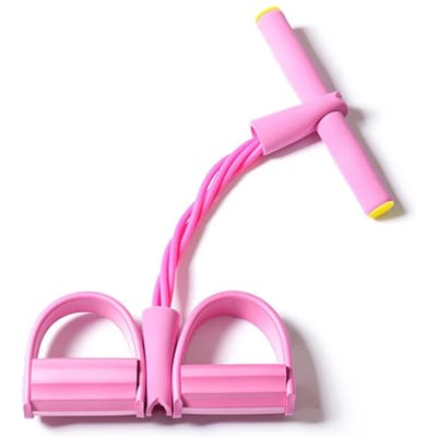 4 Weerstand Elastisch Trekkoord Trainingsapparaat Abdominale Weerstandsband voor Thuisgym Sport Oefening Training Fitnessapparatuur
