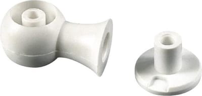 Intensions - 2 steunen combi  - roede 13 mm - Wit