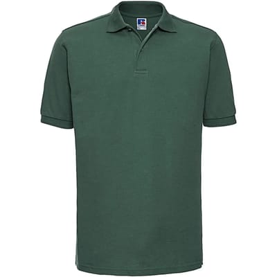Men's Hardwearing Polycotton Poloshirt 'Russell' Sky Blue - XXL