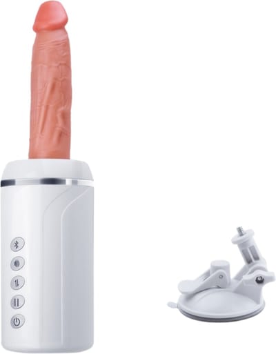Xerolax Thrusting Dildo - Stotende Vibrator - Buttplug - Bewegende Dildo - Dildo - Verwarmde Dildo - Voor Mannen & Vouwen