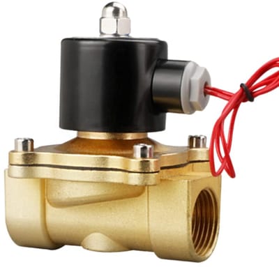 Allecto - Elektrische Solenoïde Ventiel - 3/4 inch - Normaal Gesloten - Voor Water en Lucht - Duurzaam en Betrouwbaar - Geschikt voor Diverse Toepa...