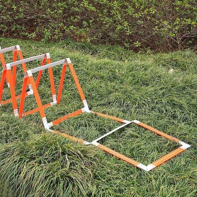 Behendigheidsladder - Trainingsladder - Voetenwerk Verbeteren - Duurzaam PP Materiaal - 10 Rijen