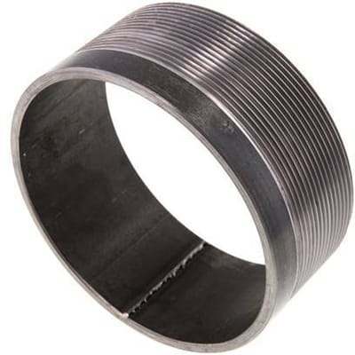 R 4'' Buitendraad x 114.3mm Stalen Pijpnippel met Las uiteinde 50 Bar DIN 2982 - 50mm - FL2S-MS-E-400R-114P3-50L