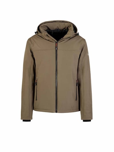 STØRVIK Bengt Softshell Winterjas Winddicht Gevoerd Heren - Maat S - Bruin