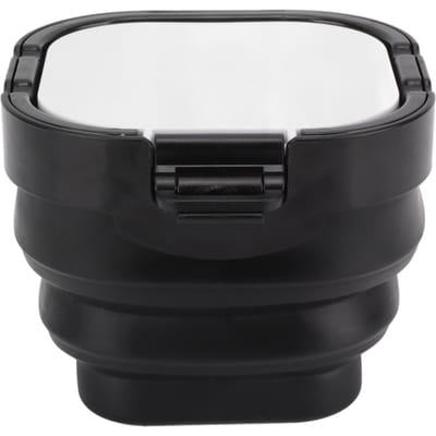 Boîte Hermétique Palette de Peinture 16 Godets avec Seau Nettoyeur Pliable Joint en Silicone pour Professionnels Débutants black
