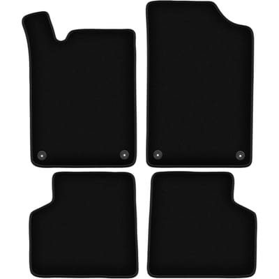 BASIC zwarte veloursmatten voor: Citroen Xantia X1 / X2 break, stationwagen, liftback (1993-2001)
