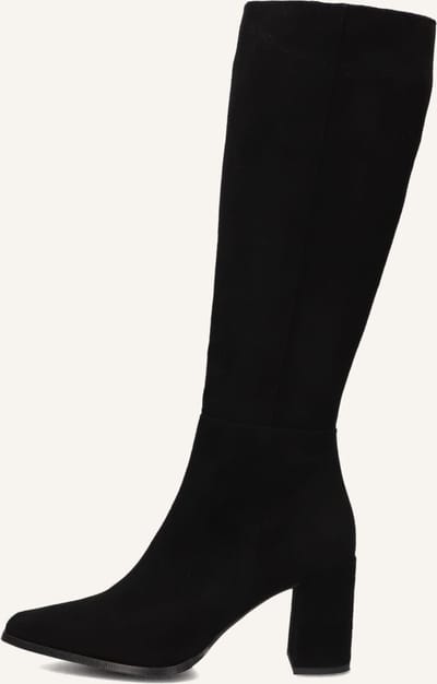 LINA LOCCHI 33090 Laarzen - Suède - Dames - Zwart - Maat 40