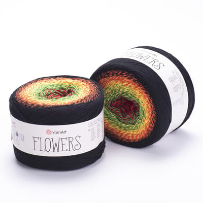 Yarnart Flowers - Verloopgaren - Haken & Breien - Garen voor Mandala - Kleur 267