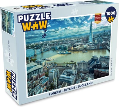 Puzzel Londen - Skyline - Engeland - Legpuzzel - Puzzel 1000 stukjes volwassenen
