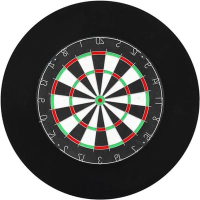 Dartbord Surround Ring - Muur bescherming - Darts spelen - EVA schuim materiaal - 70.5 cm buitendiameter - Zwart