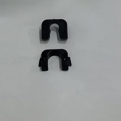 2 stuks Zwarte Achterbumper Draaibare Scharnierclips voor Ford Fiesta MK7/MK8 & Mondeo - OEM 1539663, Veilige Pasvorm voor Auto Kofferbak Organisatie zwart