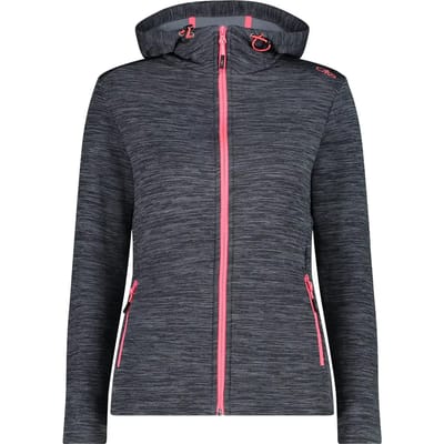 Dames fleece met capuchon CMP