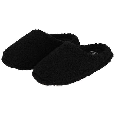 Apollo - Pantoffels dames - Grijs - Teddy Wol- Maat 39/40 - Pantoffels dames - Sloffen dames - Pantoffels dames maat 40