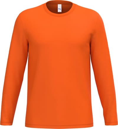 iDeal Basic Brand iDeal190 uniseks T-shirt LSL IB323 - Ideal Orange - XL