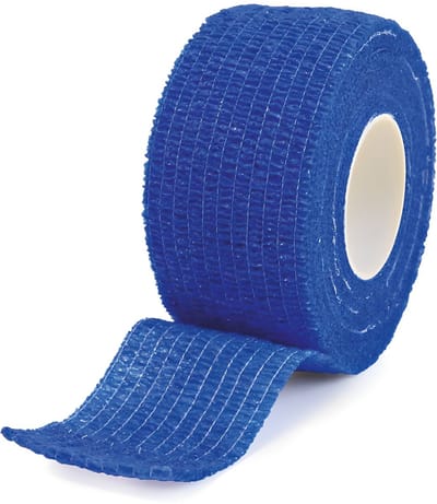 Hygostar Snelverband Waterafstotend – 3 cm x 7 m – Blauw – 1 stuk – Zelfklevend & Latexvrij (B6)