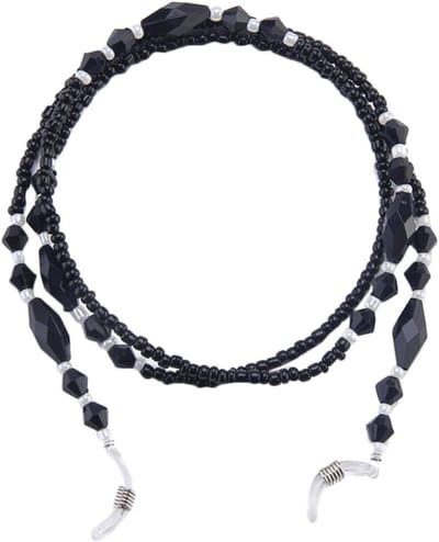 Brillenkoord met kralen - Brillenketting Maskerhouder - Bril Beschermen - Anti-verloren functie - 69 cm - Multicolor