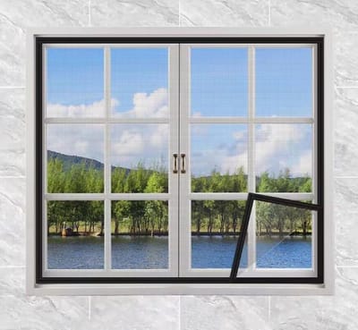 Vliegengaas - Insectenbescherming - Frisse Lucht - Fijne Gaasstructuur - 80x180 cm - Zwart