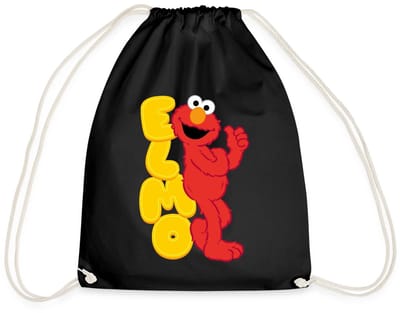 Sesamstraat Elmo Portret Gymtas
