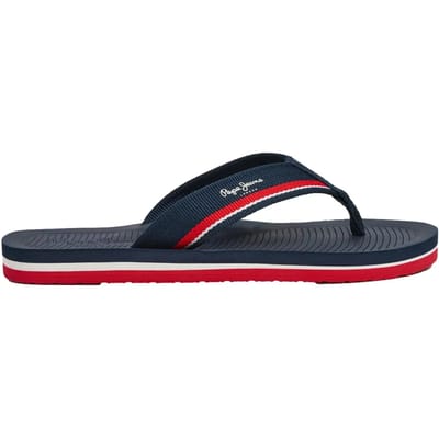 Pepe Jeans West Boat Slippers Blauw EU 41 Man