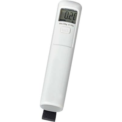 MAULtrek 1615002 Kofferweegschaal Weegbereik (max.) 50 kg Resolutie 50 g niet nodig Wit