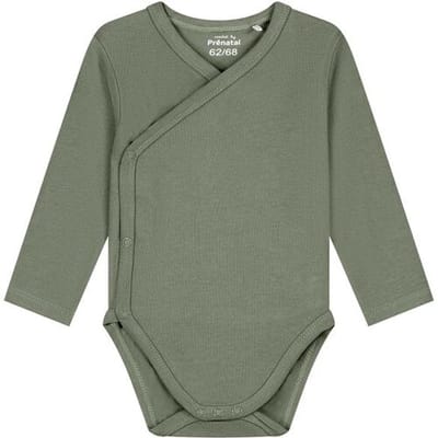 Prénatal overslagromper basis Light Khaki Green 44 unisex