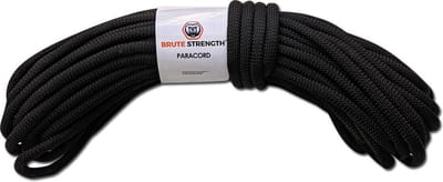 Paracord - Touw - 8 mm - 30 meter - Zwart - 920 kg trekkracht