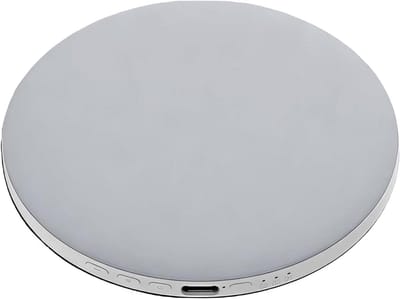 Kussenluidspreker - Muziekdoos Geluid - Ontspannend Slapen - Witte Ruis Functie - 9.7 x 9.7 cm - Grijs