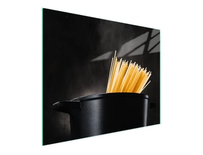 TMK ArtDeko - Snijplank - Glas - 52x30 cm - Hartvormige Randen