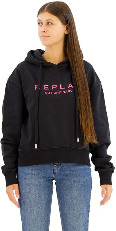 Replay Pb2440.054.22739.555 Hoodie Zwart XS Vrouw