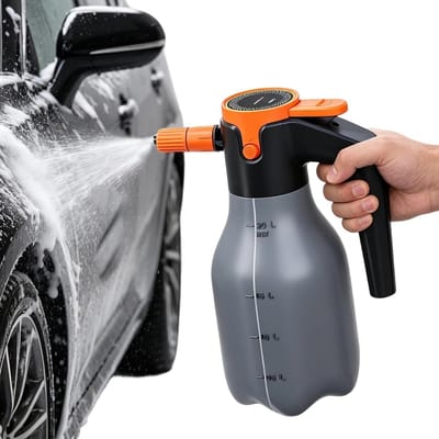 Elektrische schuimsproeier - Draagbare sproeier - Tuinonderhoud en reiniging - Oplaadbaar en draadloos - 2 liter - Meerkleurig
