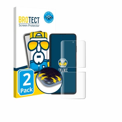 BROTECT - Screenprotector voor ZTE Nubia Flip 2 - Folie Beschermfolie transparant volledig dekking - 2 Stuks