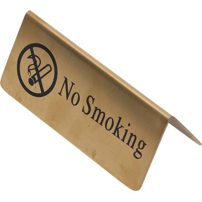 Panneau de Table en Métal Acier Inoxydable Solide Double Face Gain de Place Doré Panneau de Table pour Fête Mariage Hôtel No Smoking