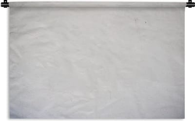Wandkleed Betonnen structuur - Betonnen structuur met een witte kleur Wandkleed katoen 120x80 cm - Wandtapijt met foto