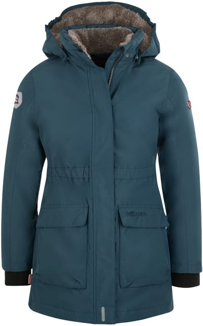 Trollkids Alesund Coat Jas Blauw 104 cm Jongen