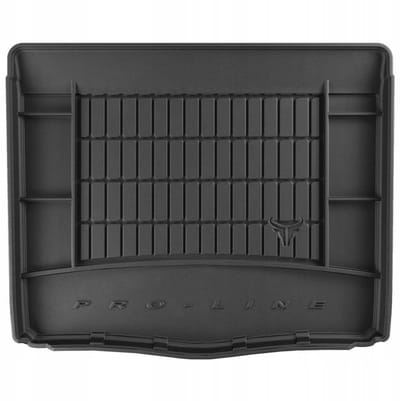 Premium Rubber Kofferbakmat met Organizer Functie – Geschikt voor FIAT Tipo Hatchback vanaf 2016 – Bovenste Laadvloer – TPE Rubber – Hoge Rand 5 cm