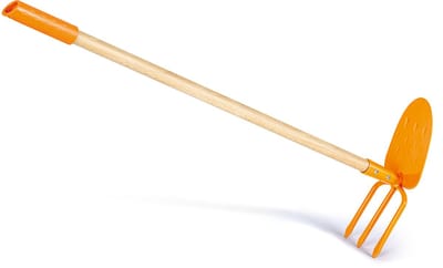 Dubbelkoppige schoffel voor kinderen - Hape - vanaf 4 jaar