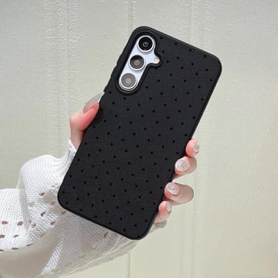 Ins Polka Dots Telefoonhoesje Voor Samsung A56 5G A16 A17 A55 A36 A53 A35 A34 A06 A07 A26 A05S S25 Ultra S24 FE S23 Siliconen Cover Galaxy A53 5G