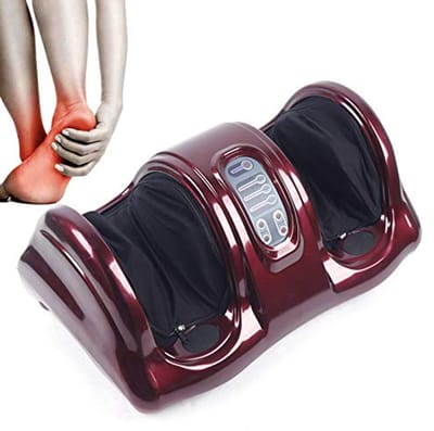 Voetmassageapparaat met Warmtefunctie - Shiatsu Massage voor Vermoeide Voeten en Plantar Fasciitis