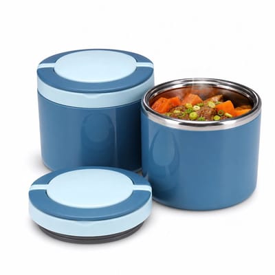 VHV - Thermocontainer - Warmhoudbeker - Lunchbox voor soep - Geïsoleerde voedselcontainer - Voor school werk en reizen